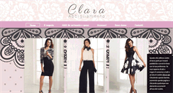 Desktop Screenshot of abbigliamentoclara.com
